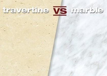 Travertine or Marble